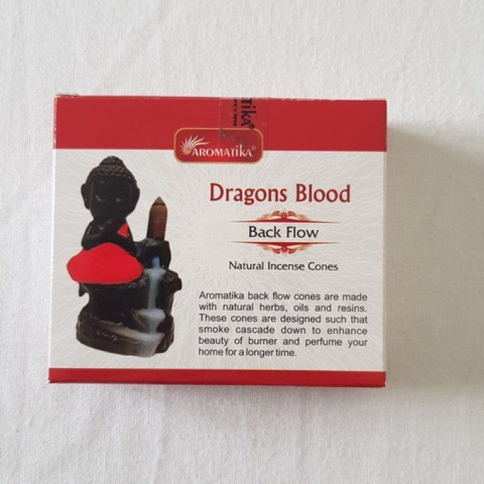 Encens Sang Dragon en cône à reflux Aromatika